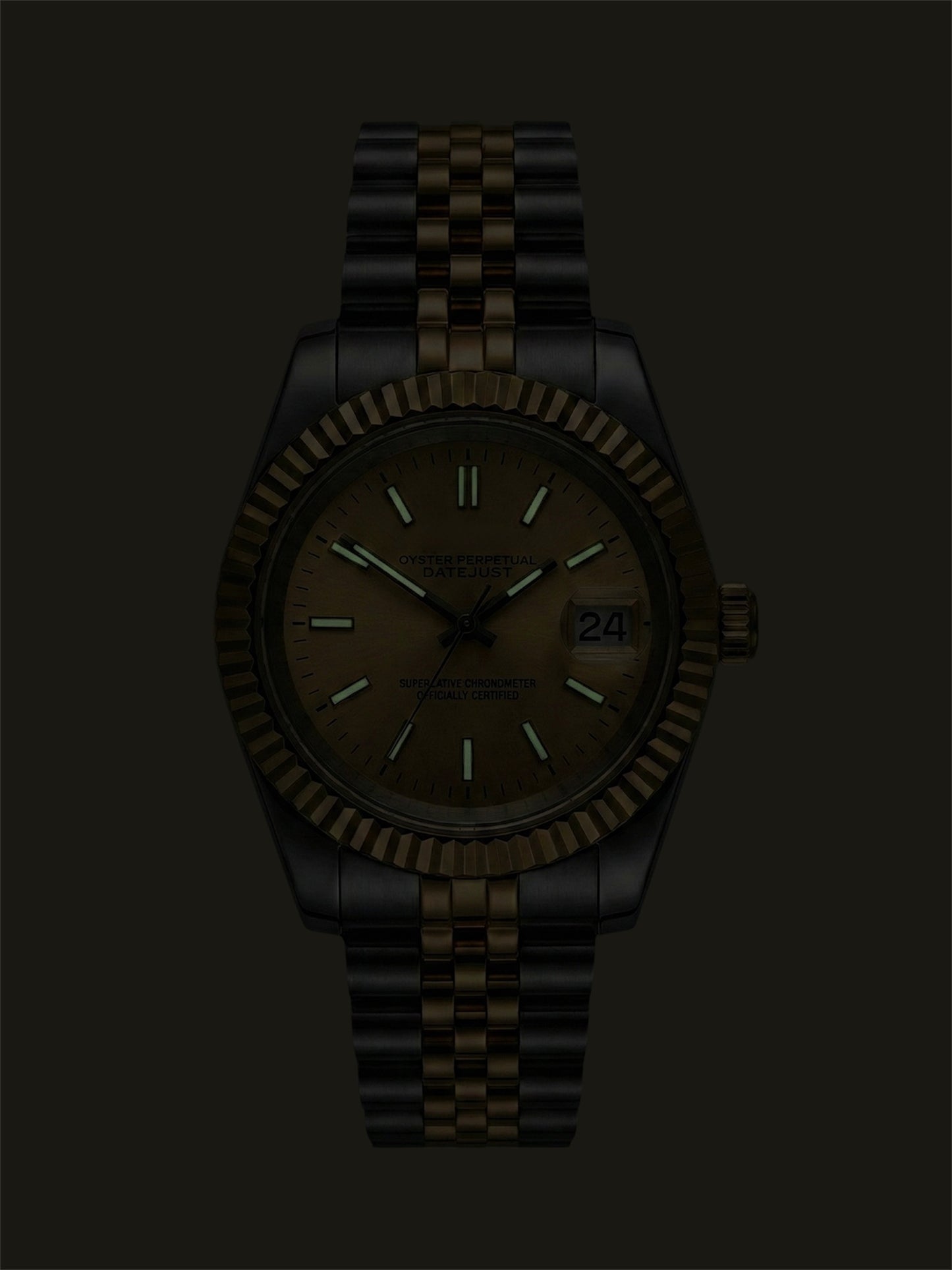 Champagne - Two-Tone Datejust Dial