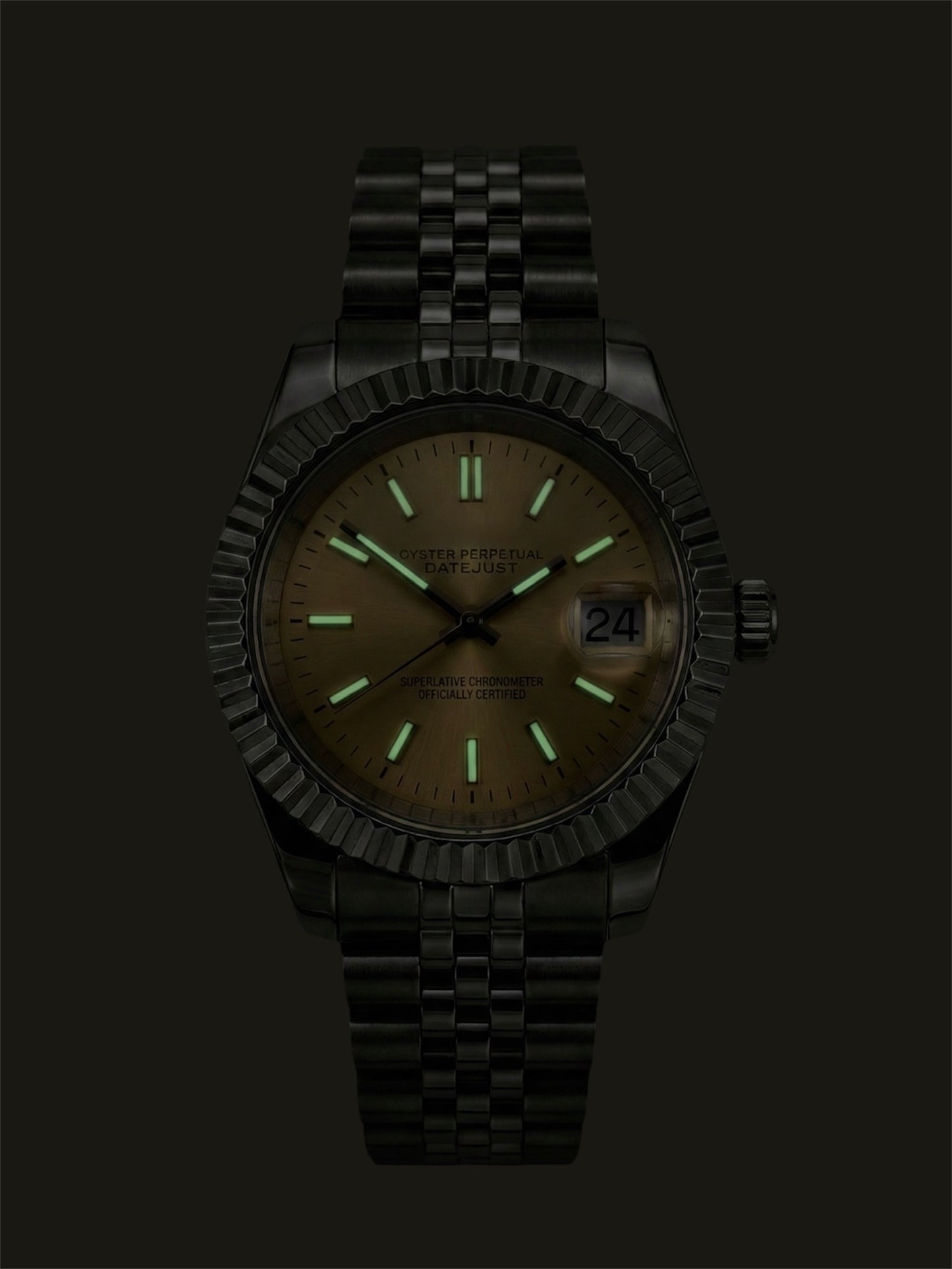 Champagne - Datejust Mod