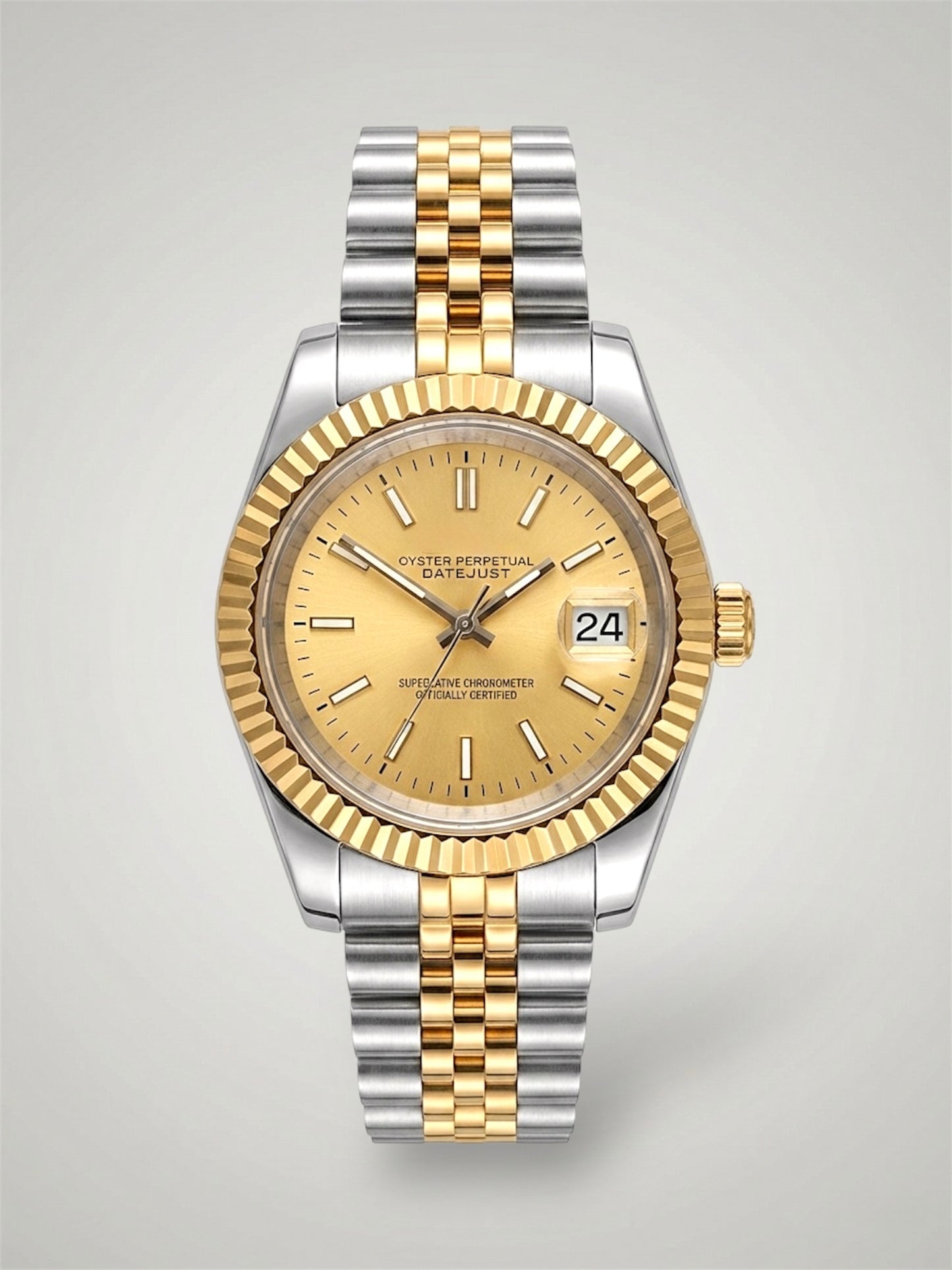 Champagne - Two-Tone Datejust Dial