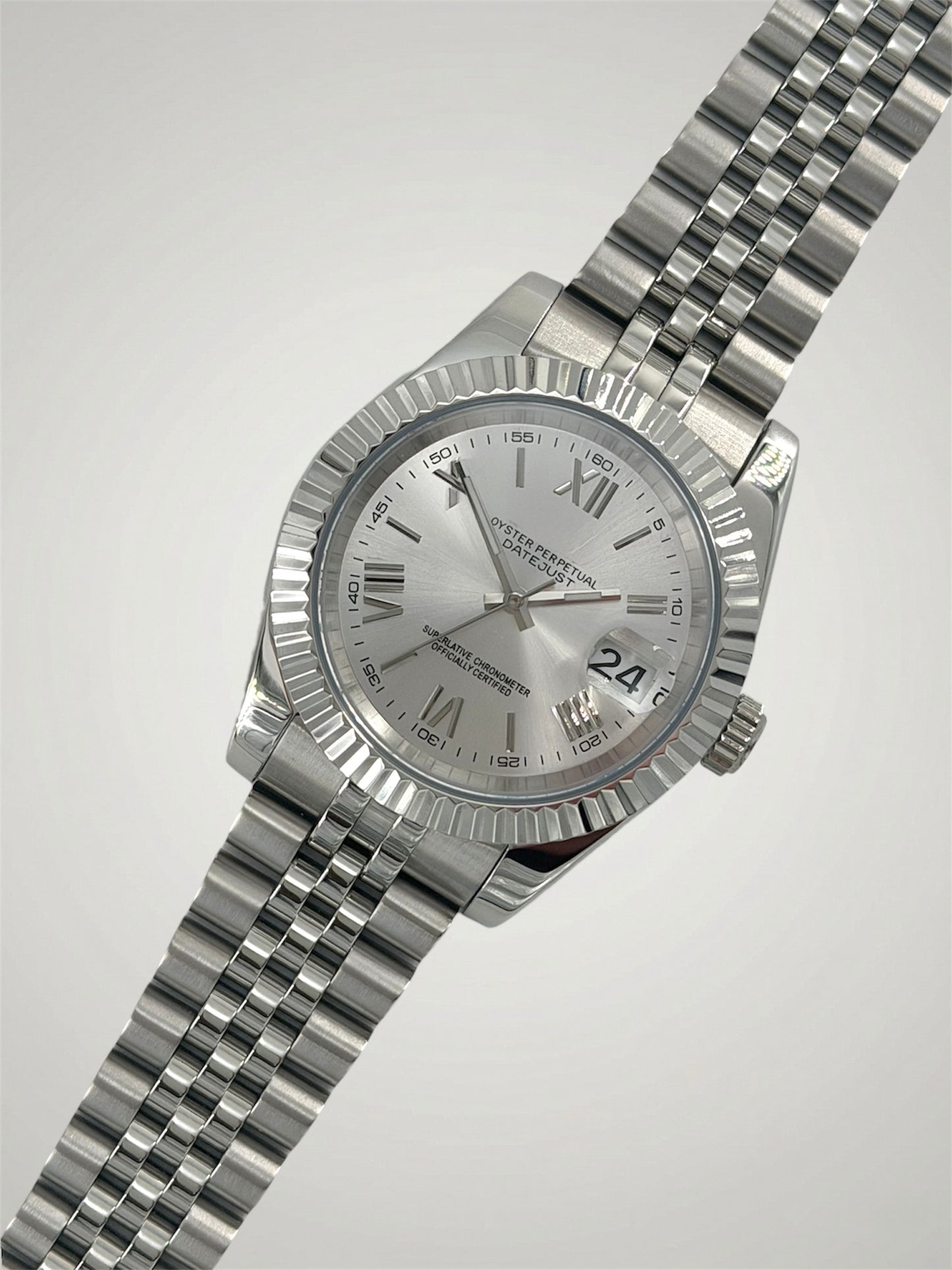 White Roman - Datejust Mod