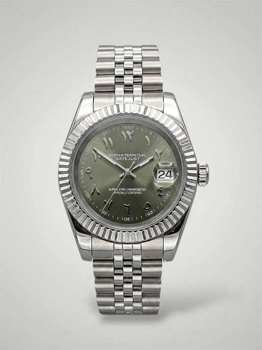 Olivgrön Arabic - Datejust Mod