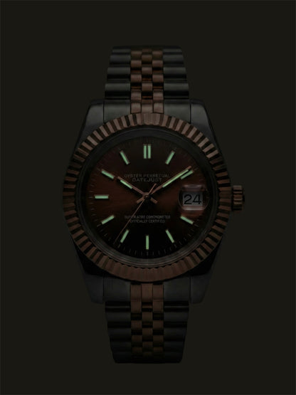 Chocolate - Two-tone Datejust Mod