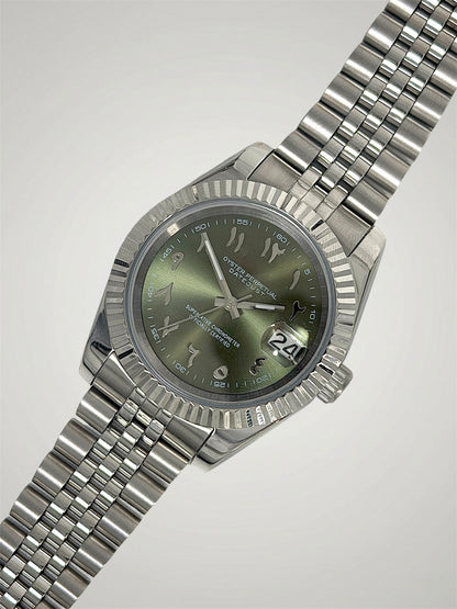 Olive Green Arabic - Datejust Mod