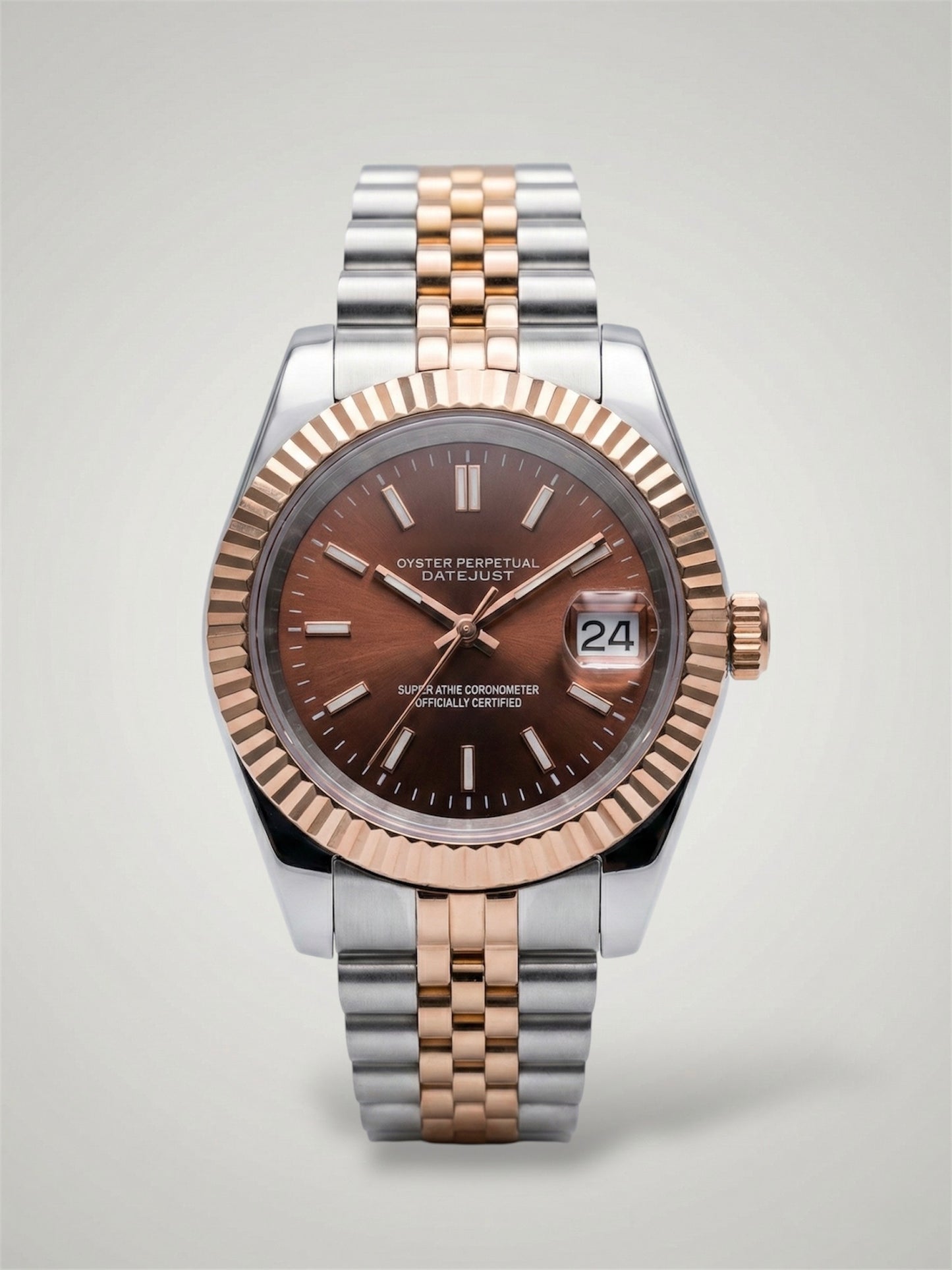 Chocolate - Two-tone Datejust Mod