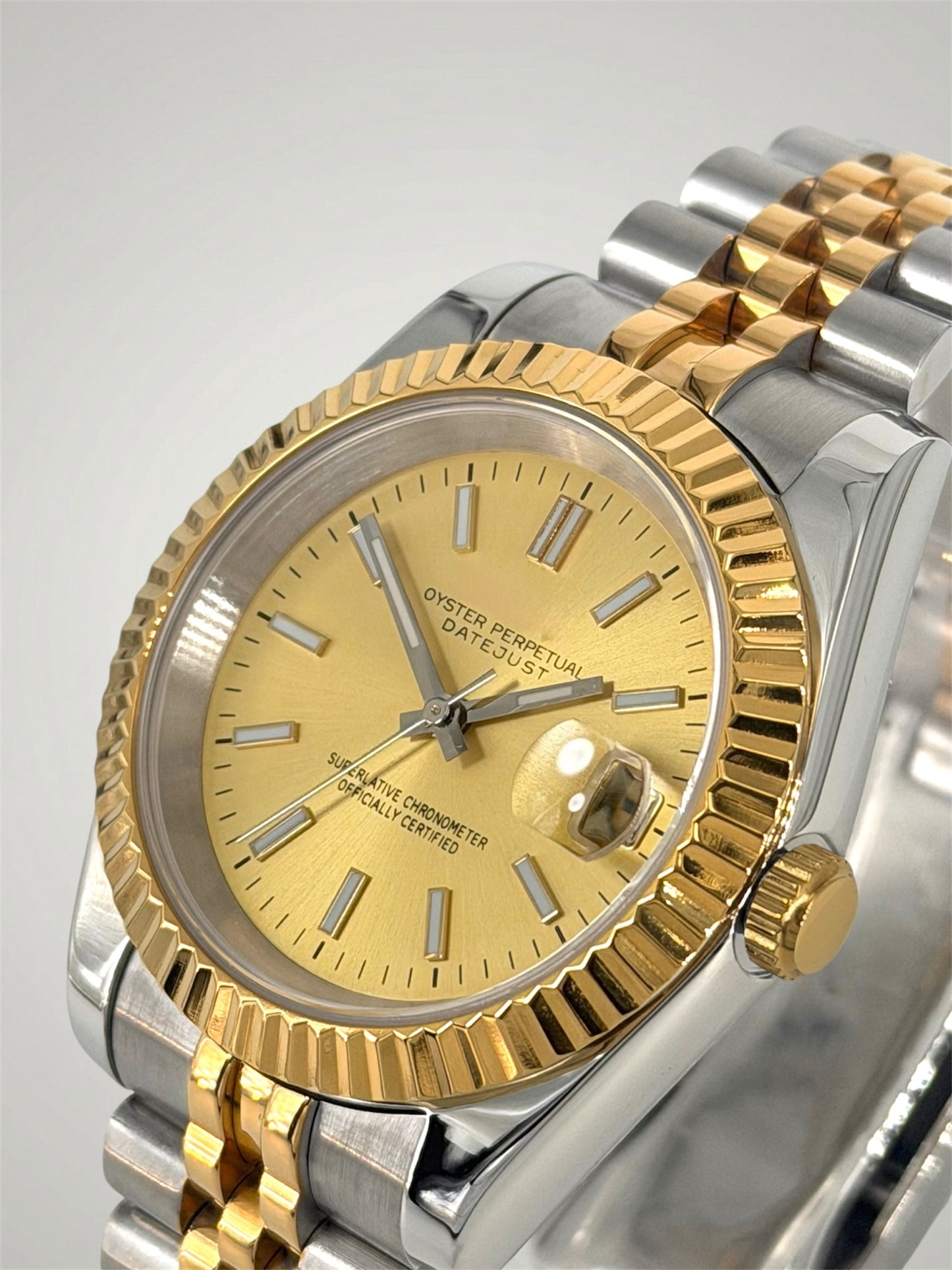 Champagne - Two-Tone Datejust Dial