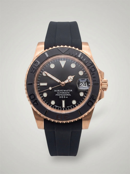 Roseguld Sportband - Yacht-Master Mod