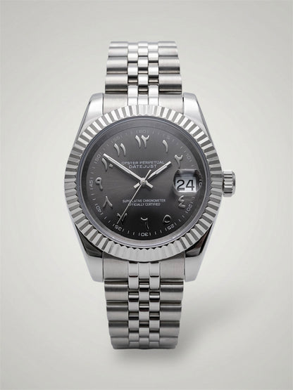 Grey Arabic - Datejust Mod