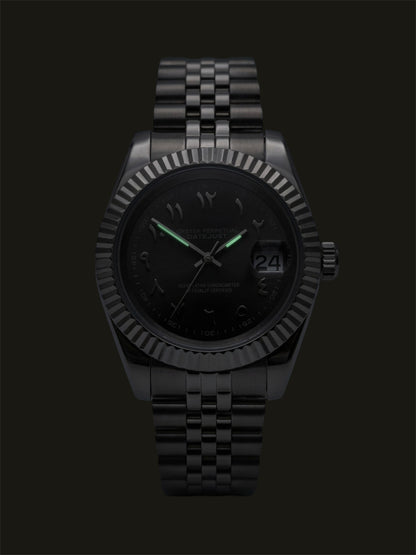 Grey Arabic - Datejust Mod