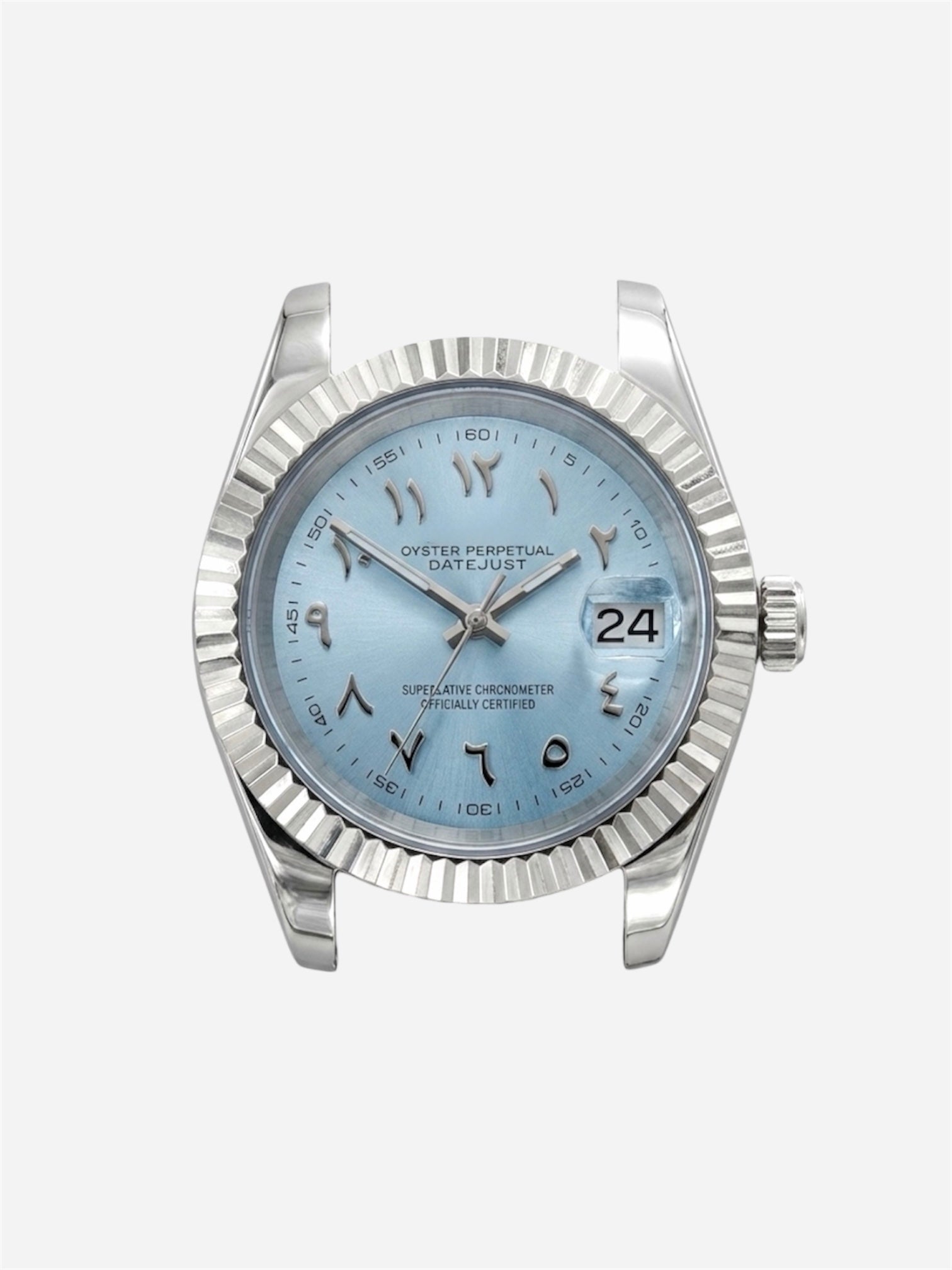 Light Blue Arabic - Datejust Mod