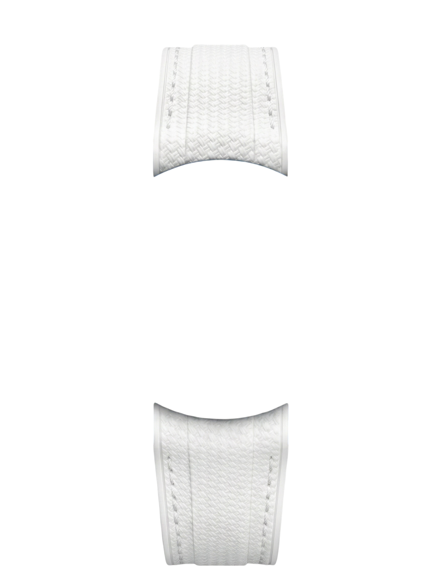 WristSwitch Gummiband med stygn Vit/Vit