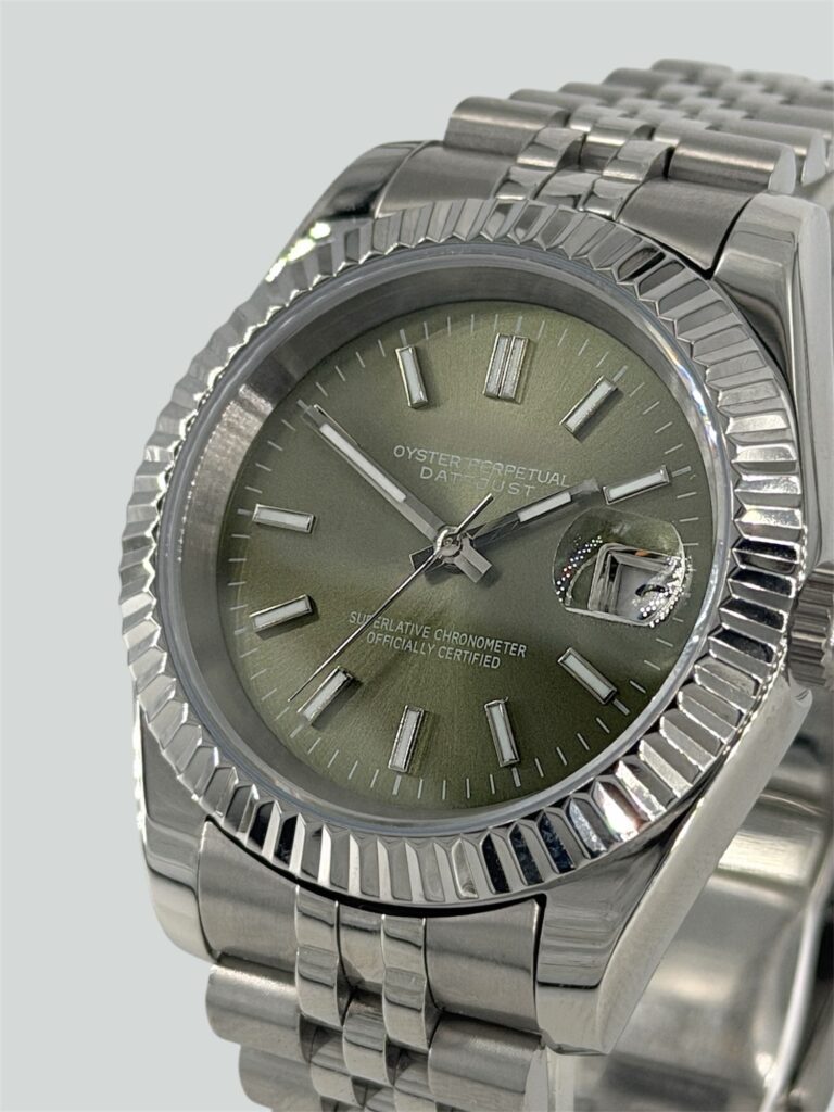 Olivgrön - Datejust Mod