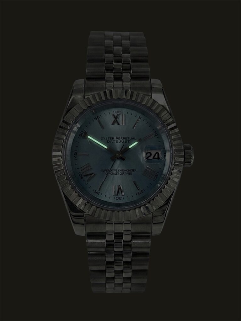 Ljusblå Romersk - Datejust Mod