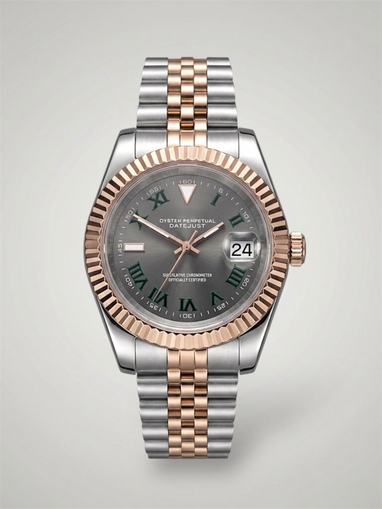 Wimbledon Roseguld - Tvåton Datejust Mod