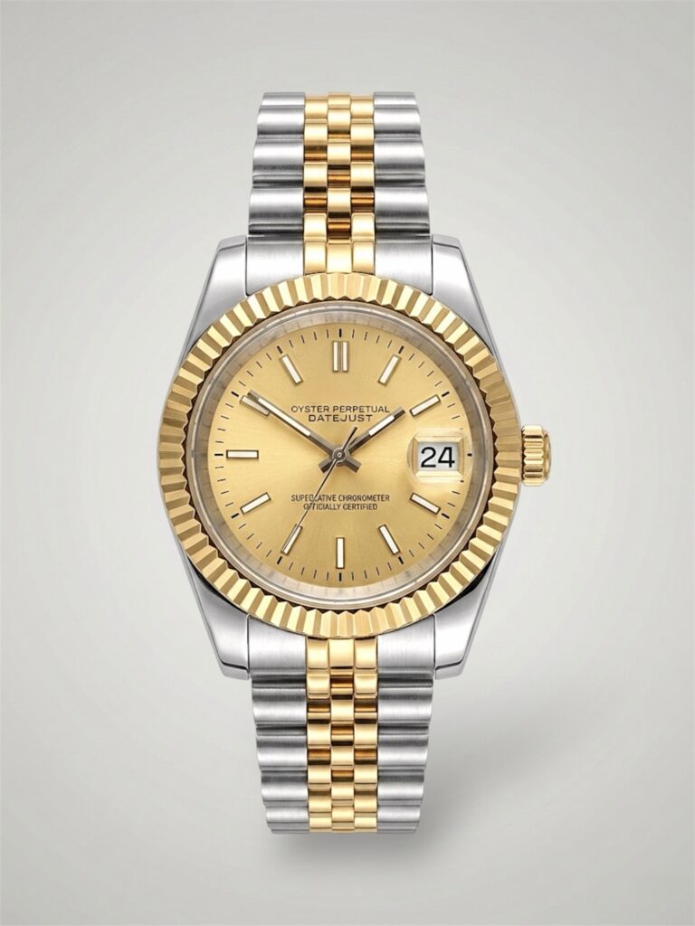 Champagne - Tvåton Datejust Mod