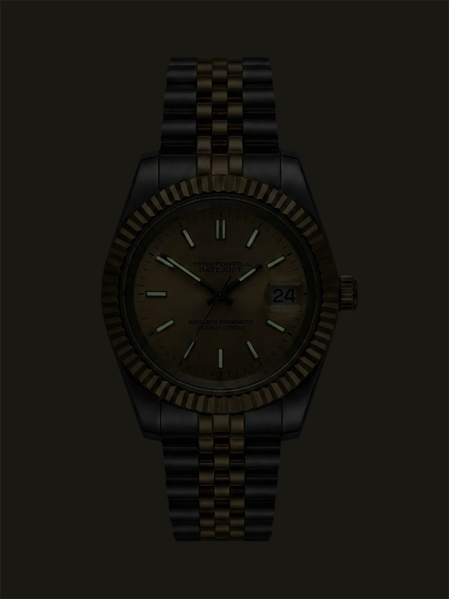 Champagne - Tvåton Datejust Mod