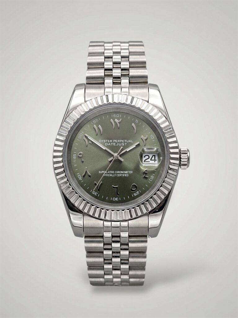 Olivgrön Arabic - Datejust Mod