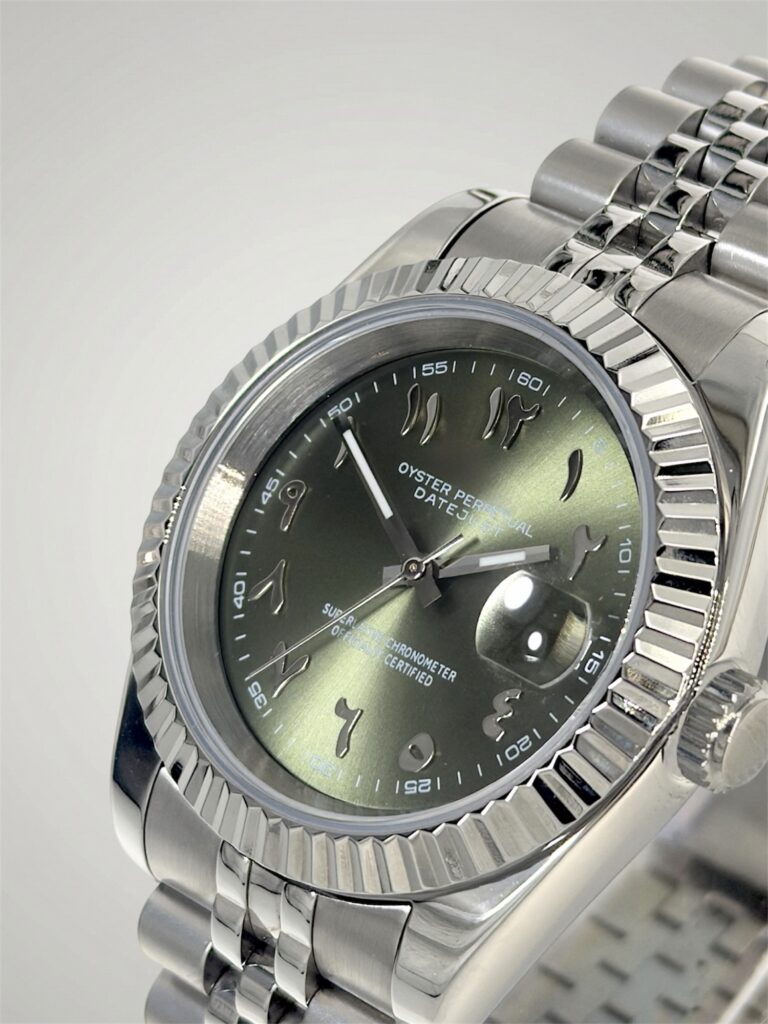 Olivgrön Arabic - Datejust Mod