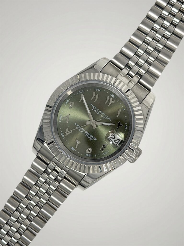 Olivgrön Arabic - Datejust Mod