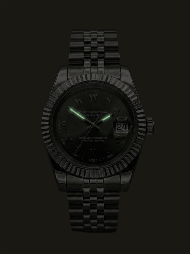 Olivgrön Arabic - Datejust Mod