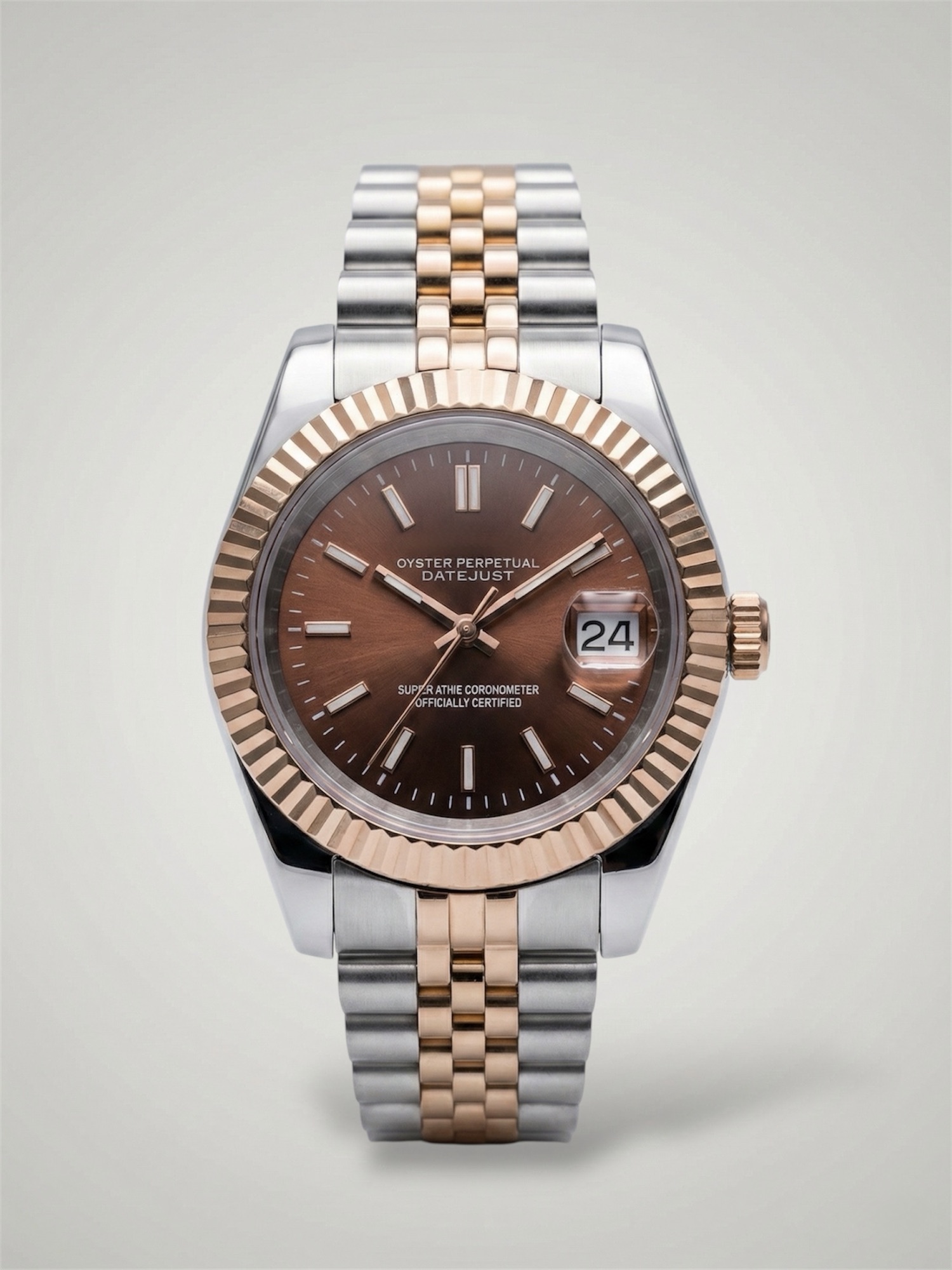 Choklad - Tvåton Datejust Mod