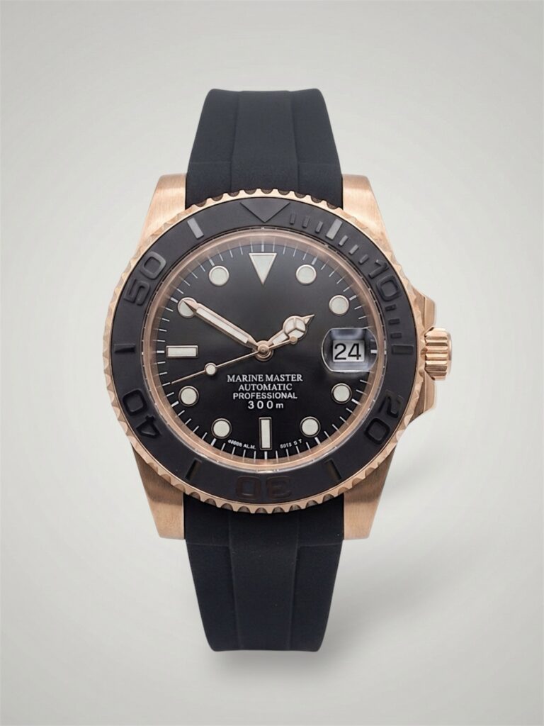 Roseguld Sportband - Yacht-Master Mod