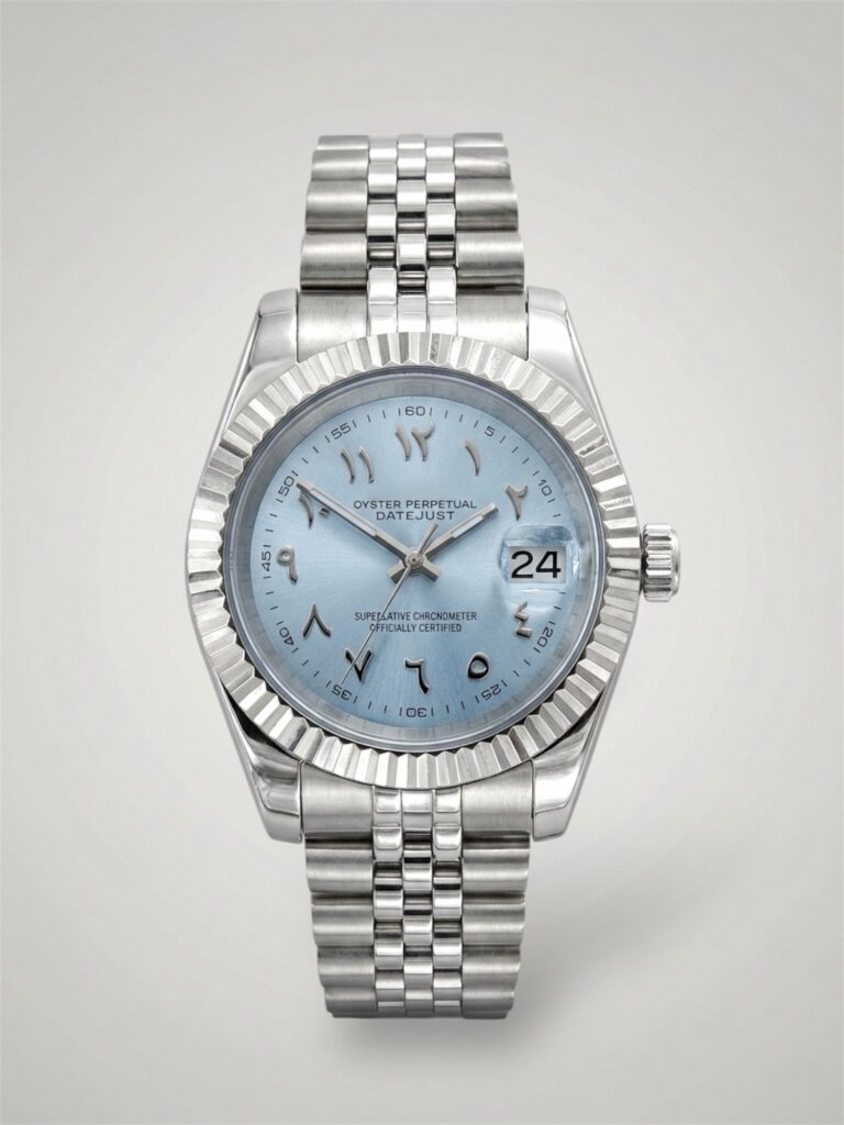 Ljusblå Arabic - Datejust Mod