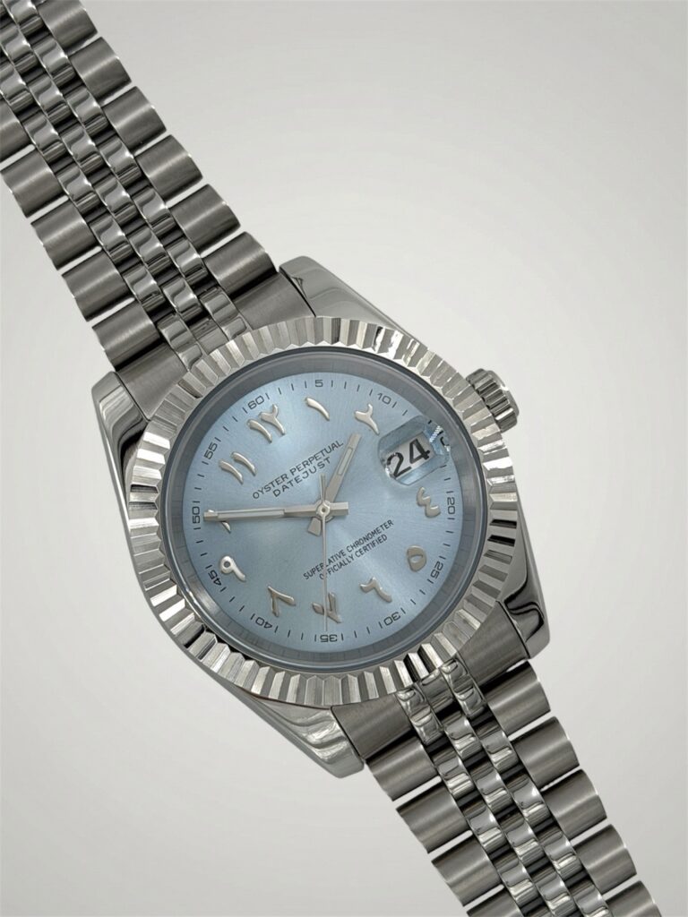 Ljusblå Arabic - Datejust Mod