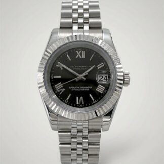 Svart Romersk - Datejust Mod