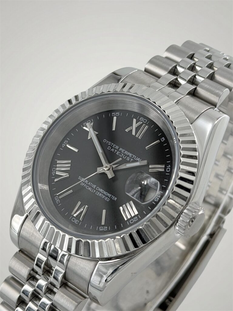 Svart Romersk - Datejust Mod