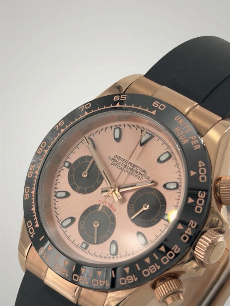 Roseguld Sportband - Daytona Mod